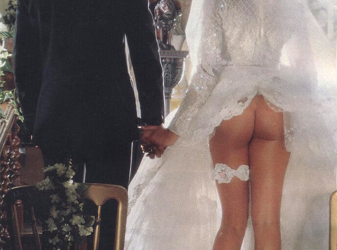 Mid-Ceremony: Bride’s Bare Ass on Display